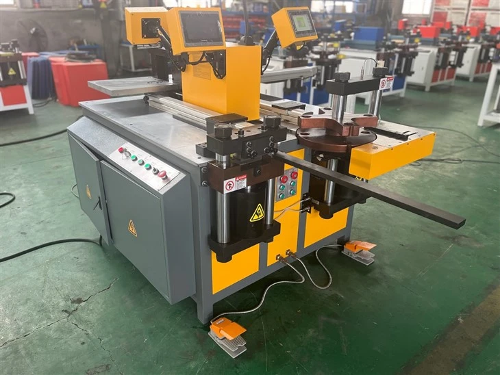 Cnc Busbar Machine Auto Server Blocking Stop System Cnc Busbar Machine Auto Server Blocking Stop System